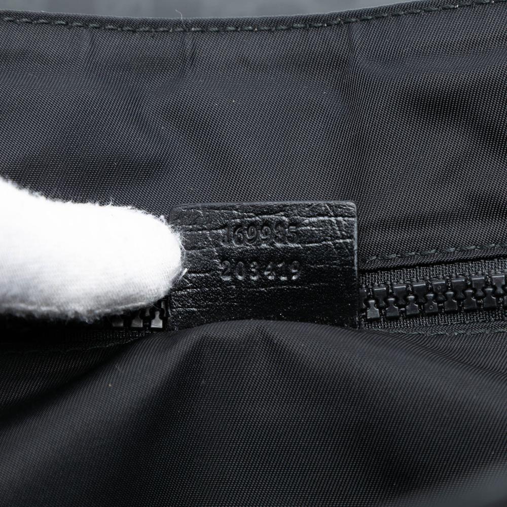 Gucci B Gucci Gray Coated Canvas Fabric GG Supreme Flap Messenger Bag Italy