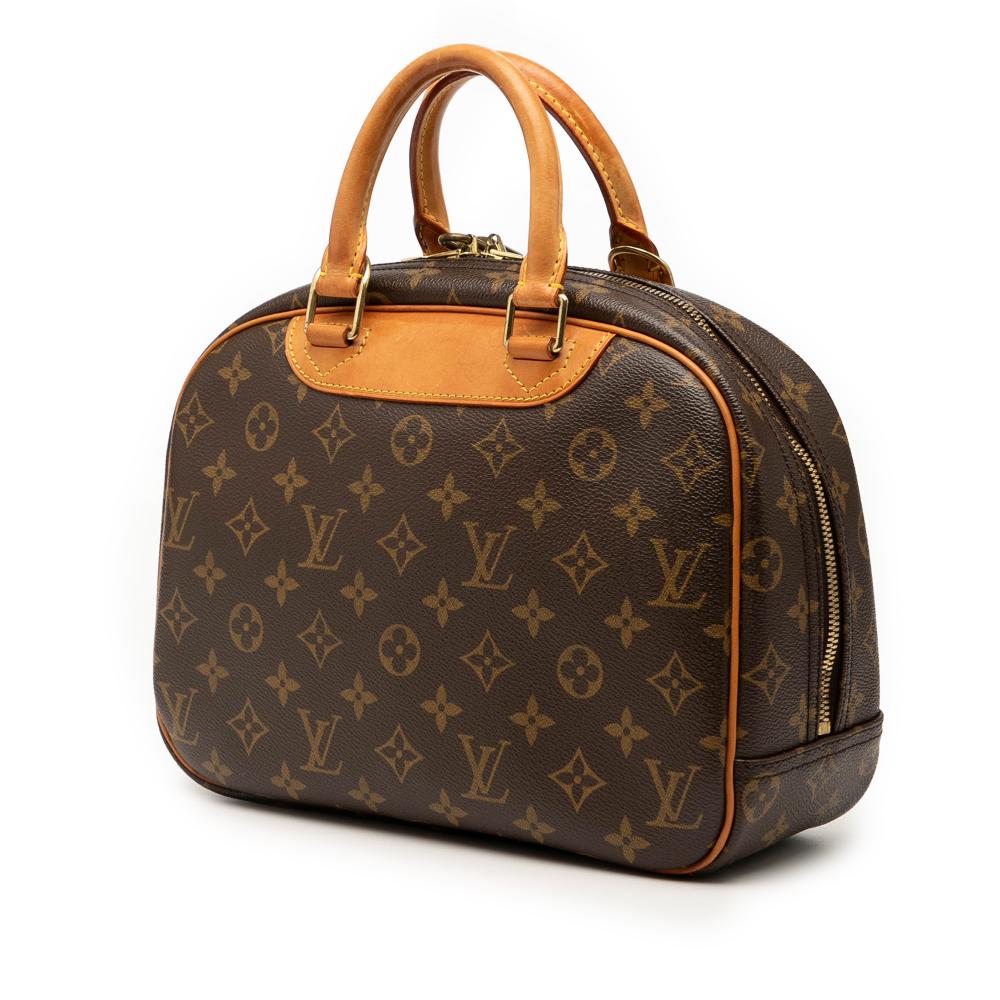 Louis Vuitton B Louis Vuitton Brown Monogram Canvas Fabric Monogram Trouville France