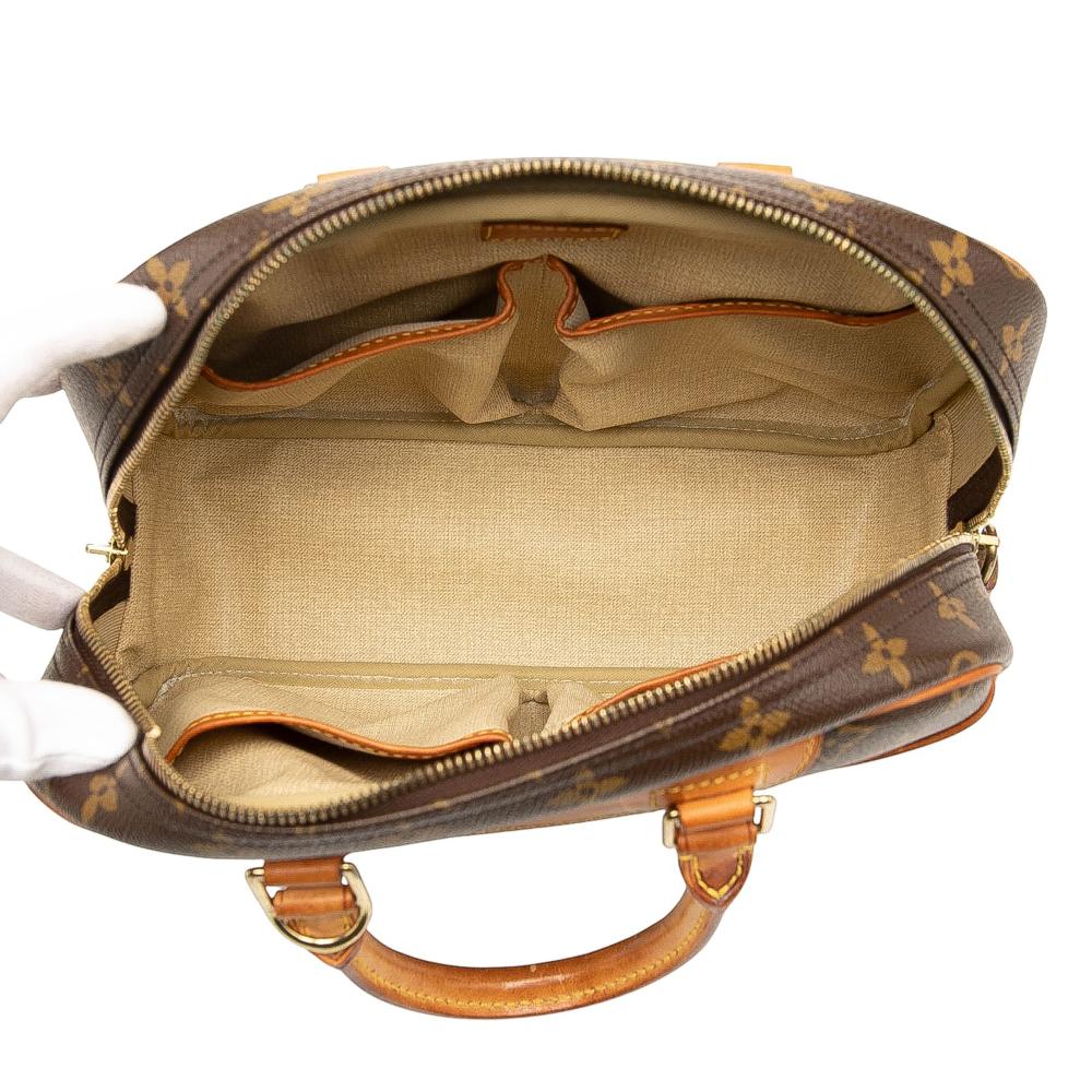 Louis Vuitton B Louis Vuitton Brown Monogram Canvas Fabric Monogram Trouville France