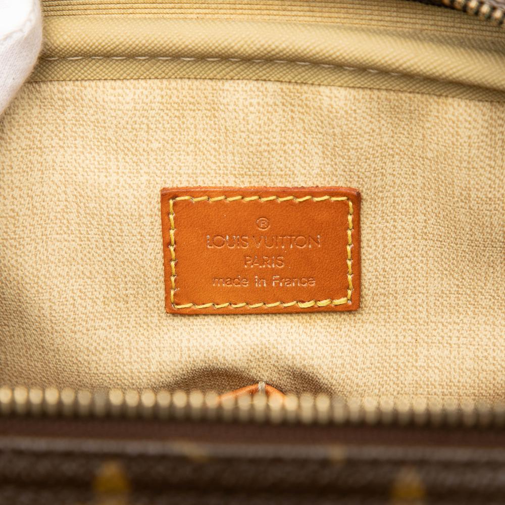 Louis Vuitton B Louis Vuitton Brown Monogram Canvas Fabric Monogram Trouville France