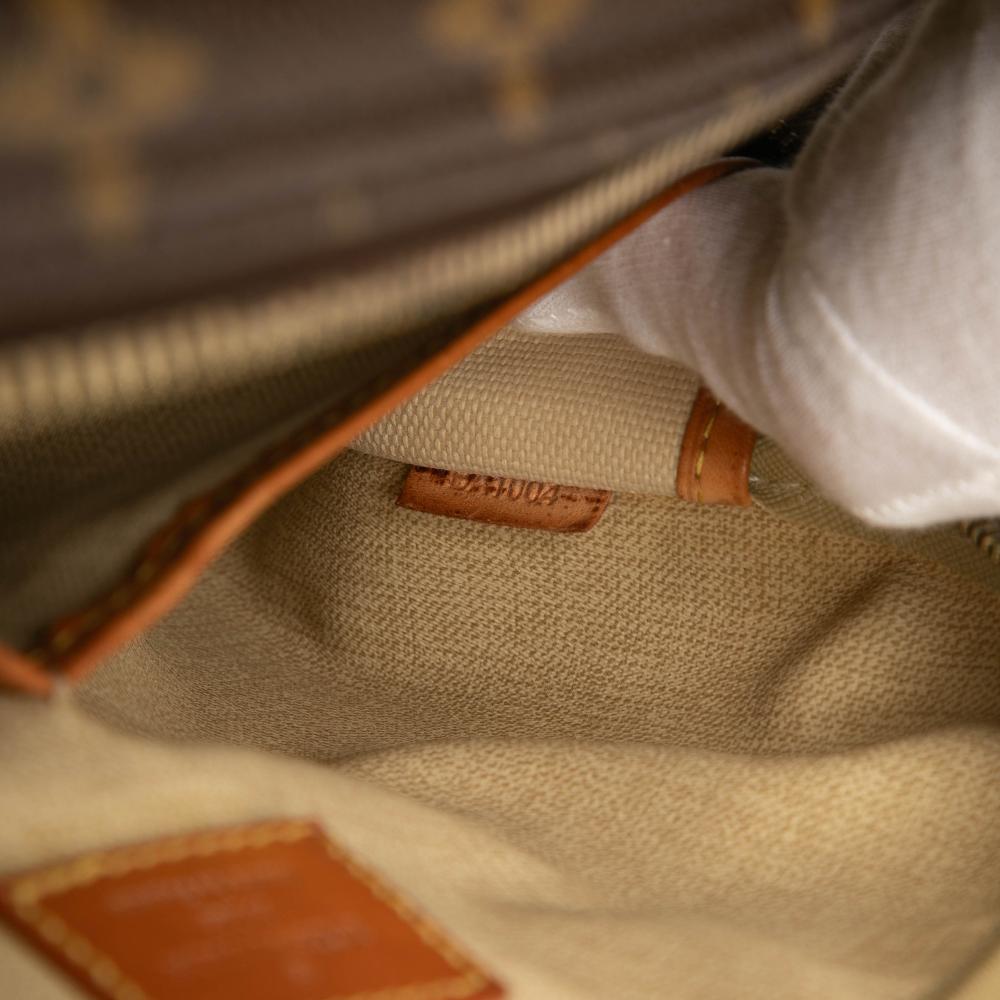 Louis Vuitton B Louis Vuitton Brown Monogram Canvas Fabric Monogram Trouville France