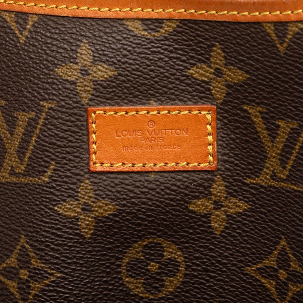 Louis Vuitton B Louis Vuitton Brown Monogram Canvas Fabric Monogram Saumur 35 France