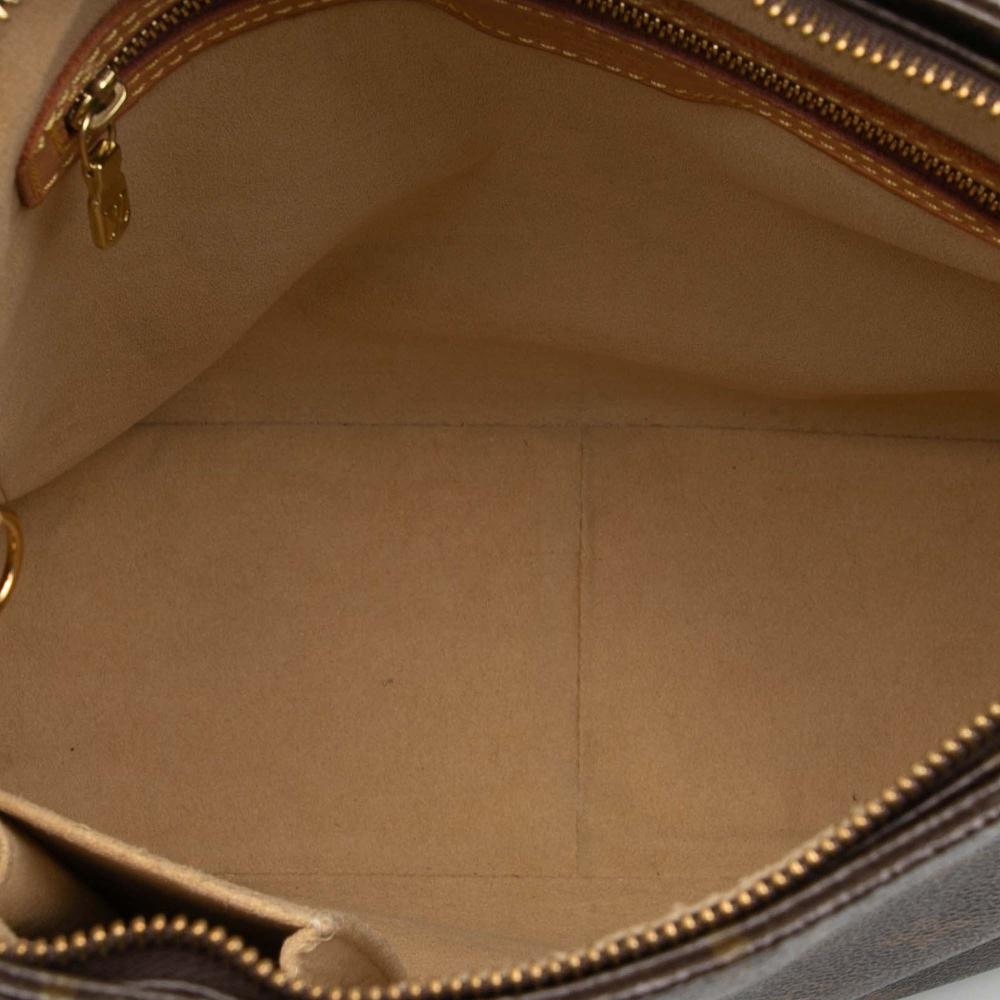 Louis Vuitton B Louis Vuitton Brown Monogram Canvas Fabric Monogram Looping GM France