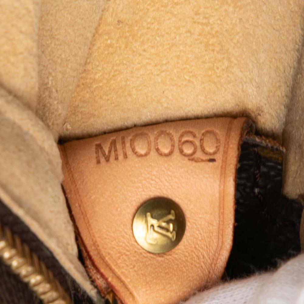 Louis Vuitton B Louis Vuitton Brown Monogram Canvas Fabric Monogram Looping GM France