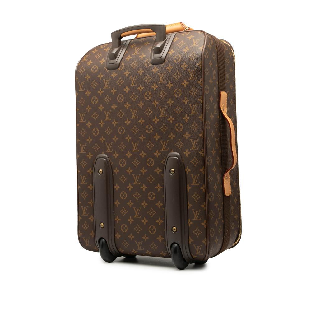 Louis Vuitton B Louis Vuitton Brown Monogram Canvas Fabric Monogram Pegase 55 France