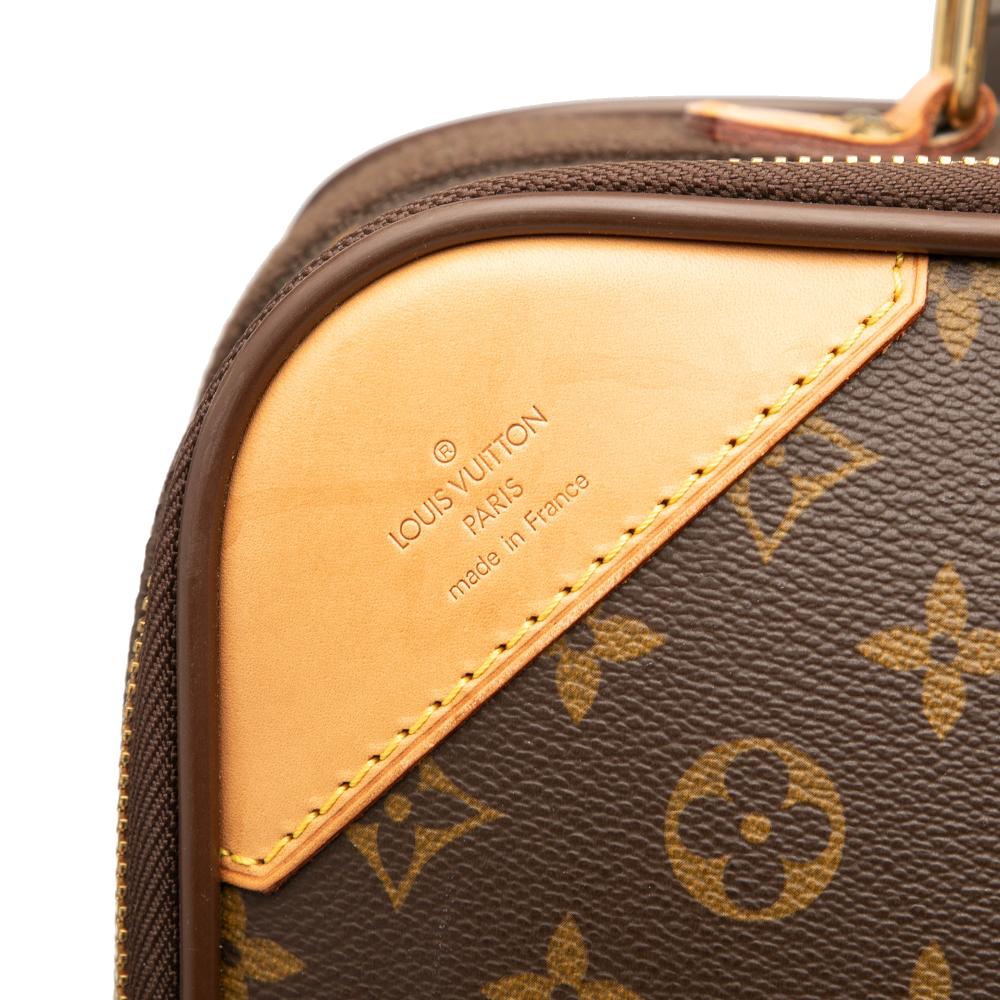 Louis Vuitton B Louis Vuitton Brown Monogram Canvas Fabric Monogram Pegase 55 France