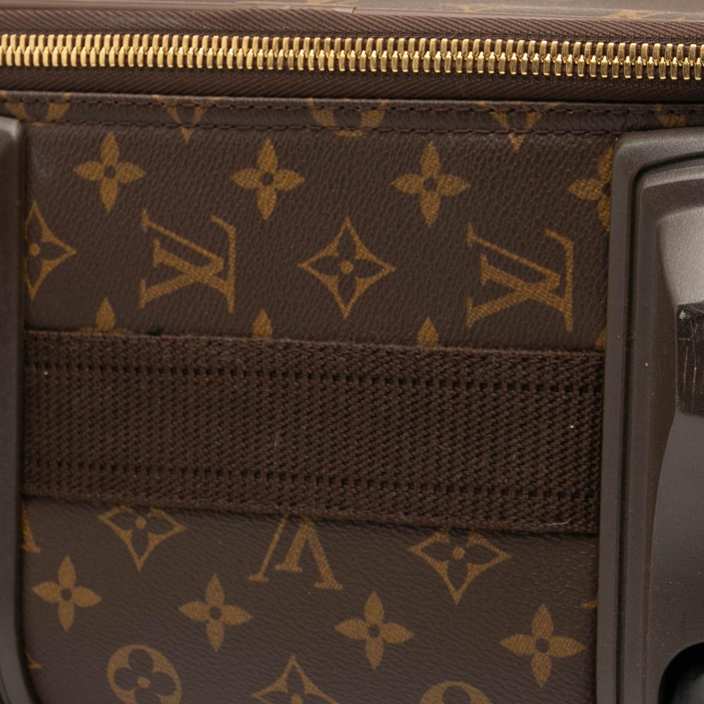 Louis Vuitton B Louis Vuitton Brown Monogram Canvas Fabric Monogram Pegase 55 France
