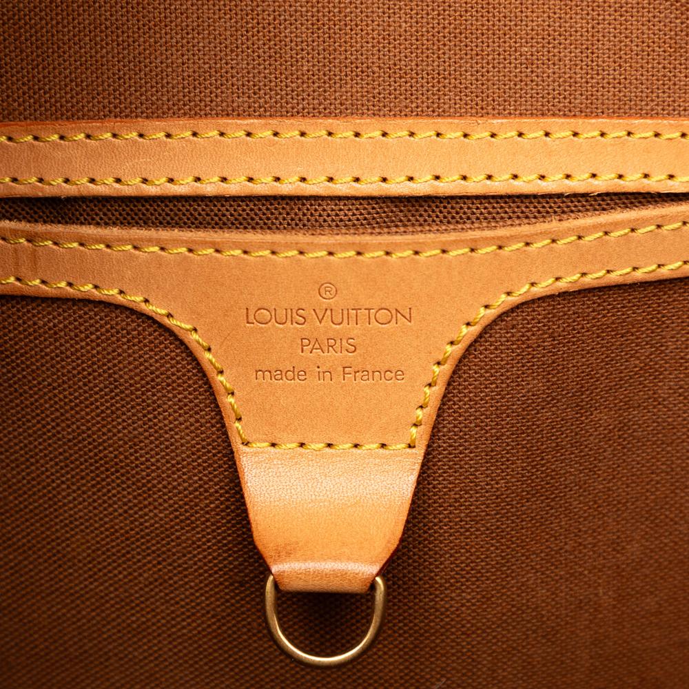 Louis Vuitton B Louis Vuitton Brown Monogram Canvas Fabric Monogram Ellipse MM France