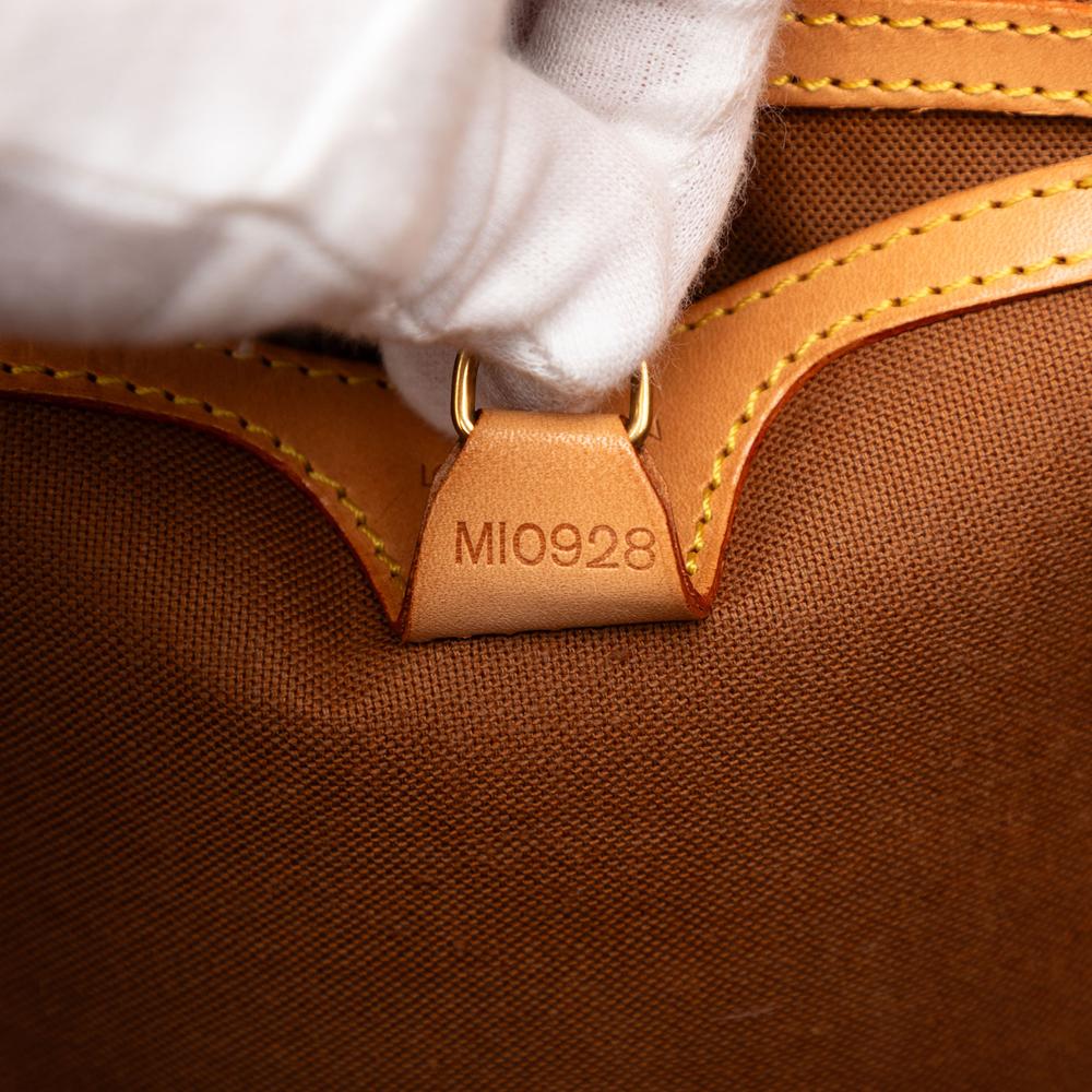 Louis Vuitton B Louis Vuitton Brown Monogram Canvas Fabric Monogram Ellipse MM France