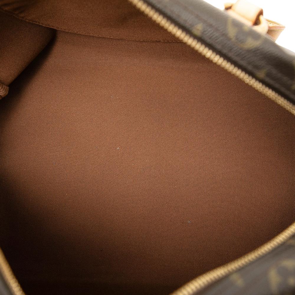 Louis Vuitton B Louis Vuitton Brown Monogram Canvas Fabric Monogram Montorgueil PM France
