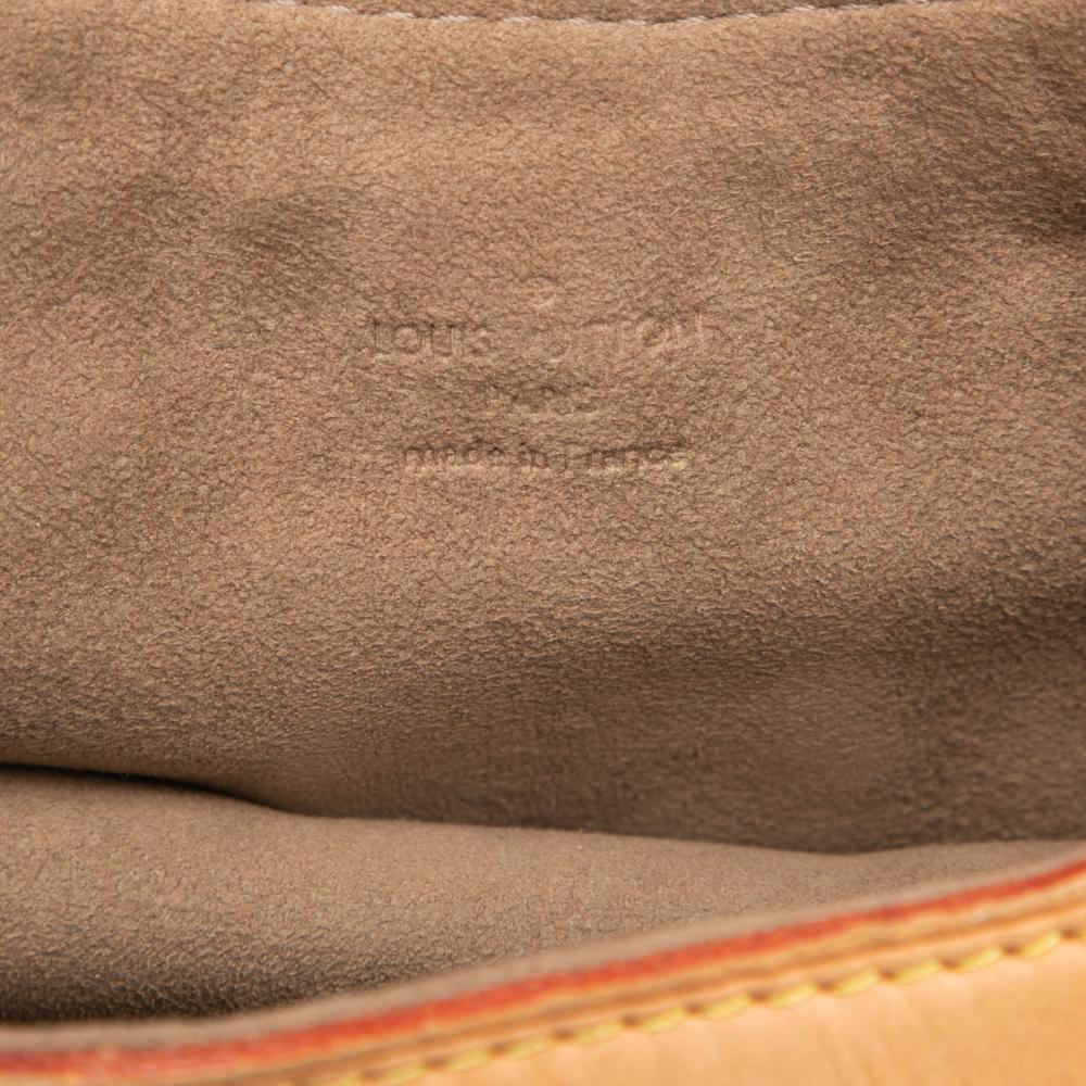 Louis Vuitton B Louis Vuitton Brown Monogram Canvas Fabric Monogram Pochette Florentine France