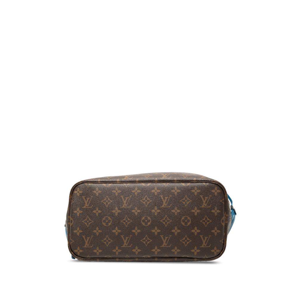 Louis Vuitton B Louis Vuitton Brown Monogram Canvas Fabric Monogram Totem Neo Neverfull MM Spain