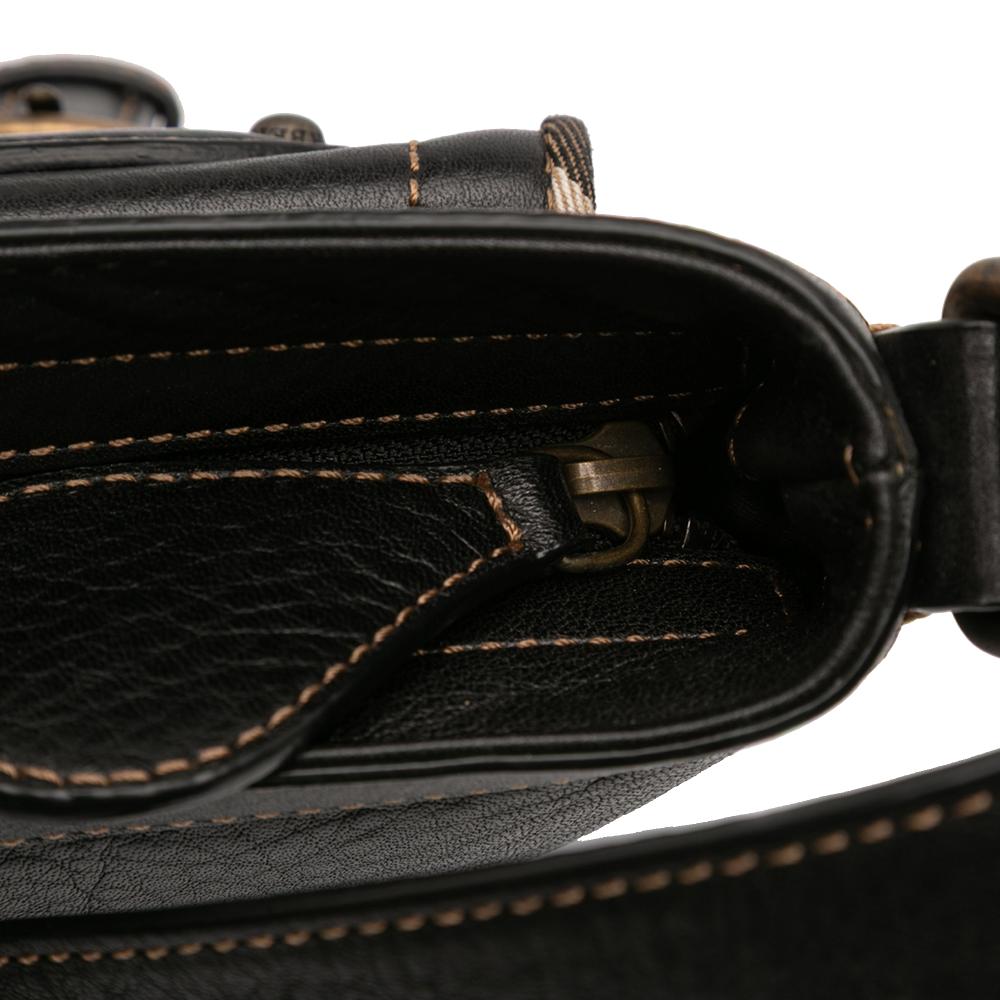 Burberry B Burberry Brown Dark Brown Calf Leather Pocket Shoulder Bag China