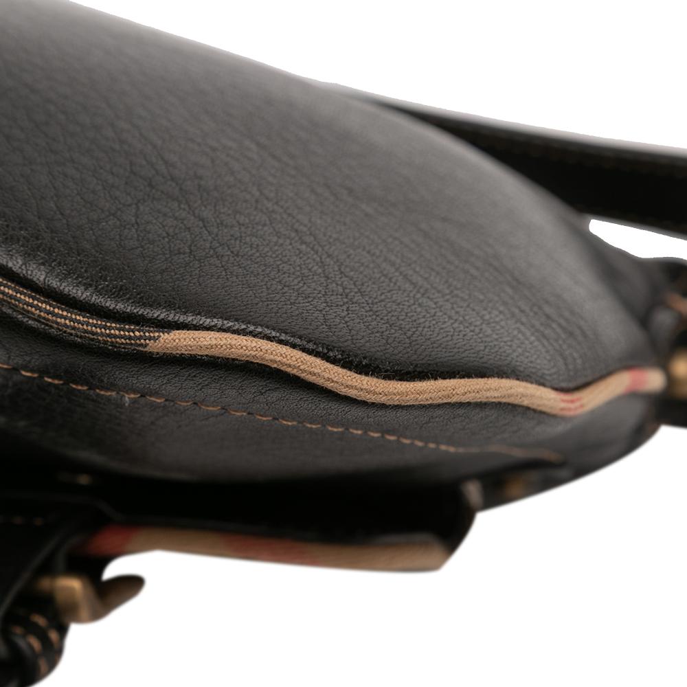 Burberry B Burberry Brown Dark Brown Calf Leather Pocket Shoulder Bag China