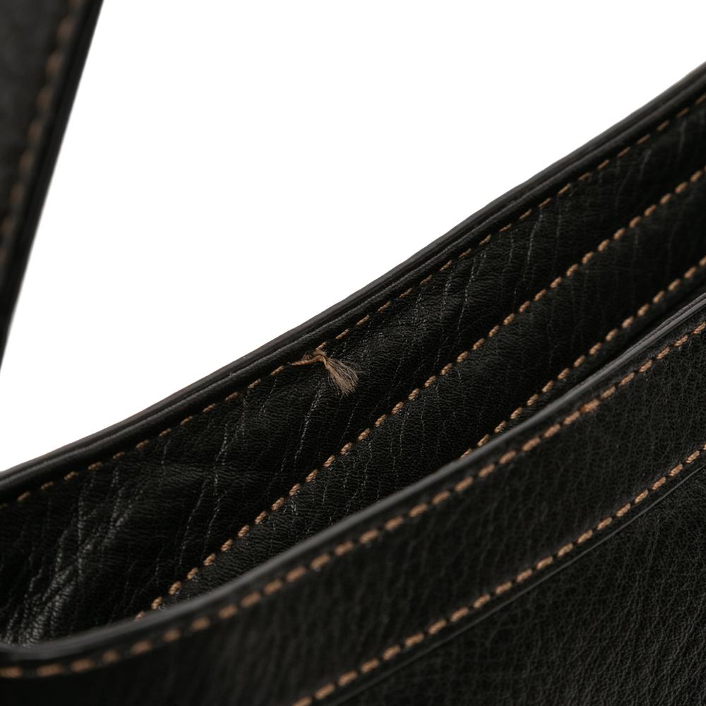 Burberry B Burberry Brown Dark Brown Calf Leather Pocket Shoulder Bag China