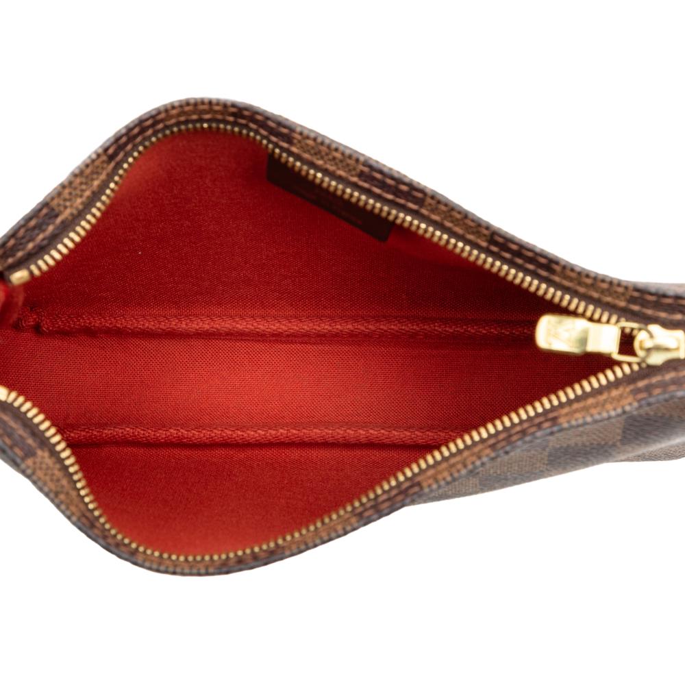 Louis Vuitton B Louis Vuitton Brown Damier Canvas Fabric Damier Ebene Navona France