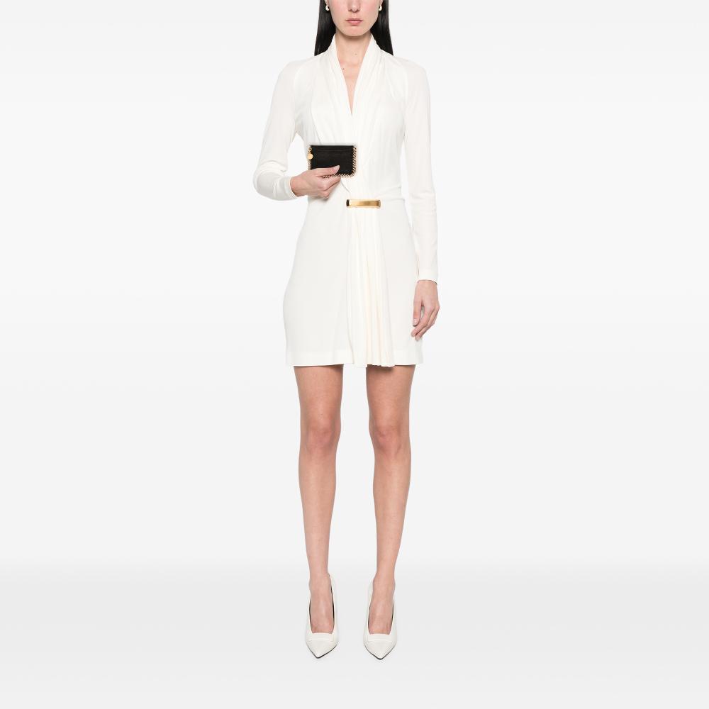 Stella McCartney AB Stella McCartney Black Polyester Fabric Falabella Shaggy Deer Card Holder Italy