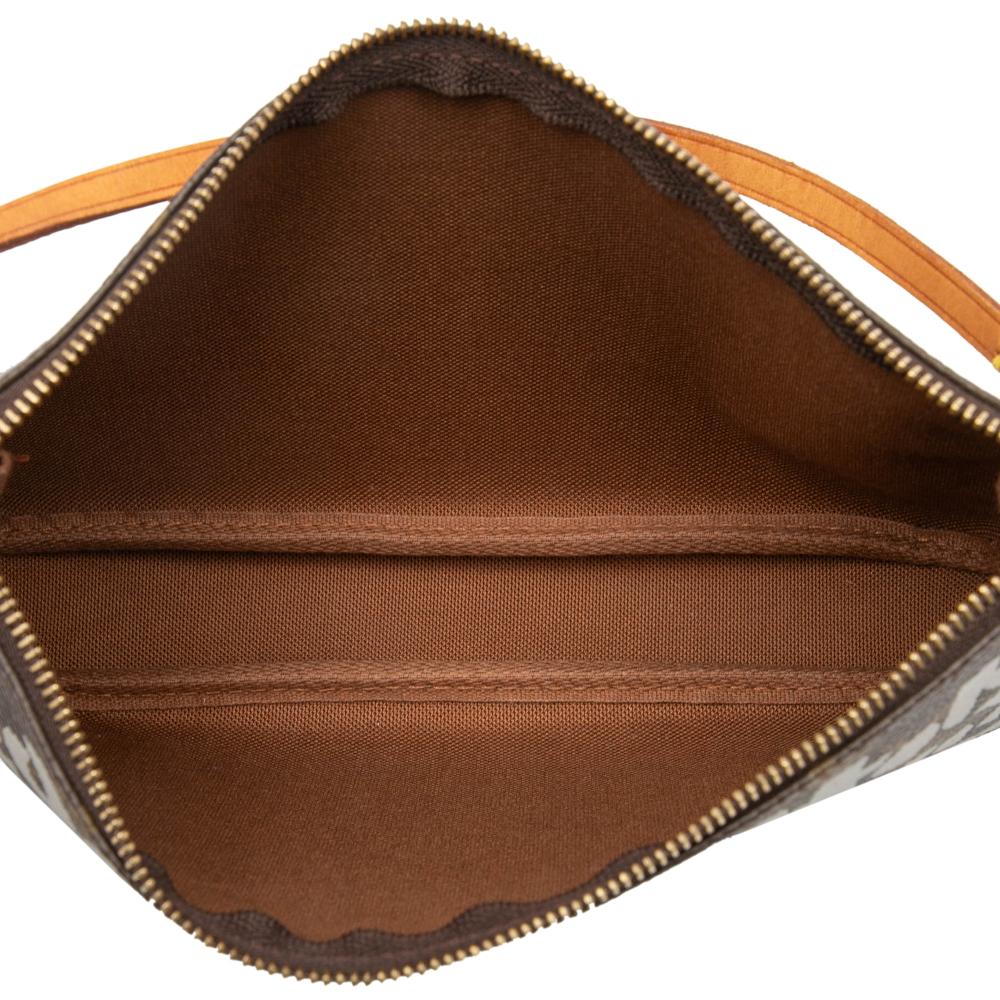 Louis Vuitton Brown Stephen Sprouse Monogram Graffiti Pochette Accessoires France
