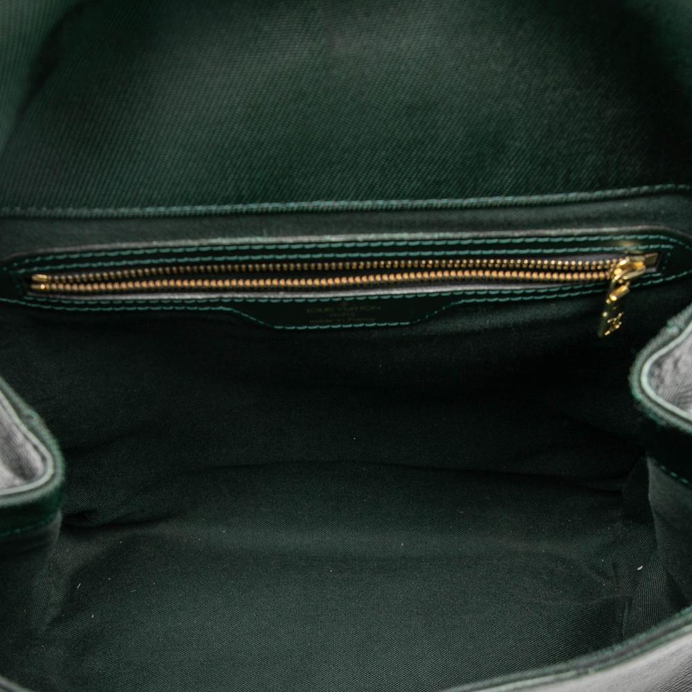 Louis Vuitton B Louis Vuitton Green Dark Green Taiga Leather Leather Taiga Cassiar France