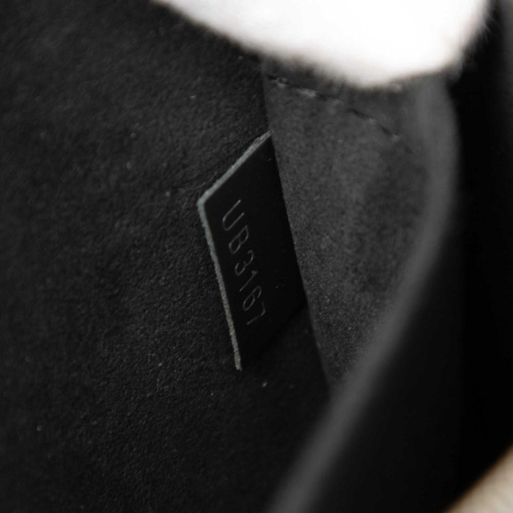 Louis Vuitton B Louis Vuitton Blue with Black Epi Leather Leather Epi Denim Neverfull MM Spain