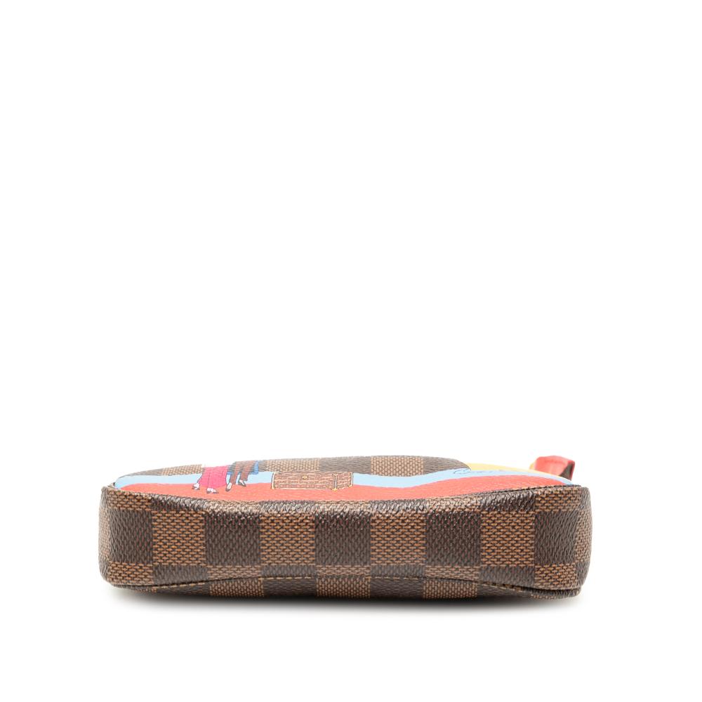 Louis Vuitton Brown Damier Ebene Transatlantic Cruises Mini Pochette Accessoires France