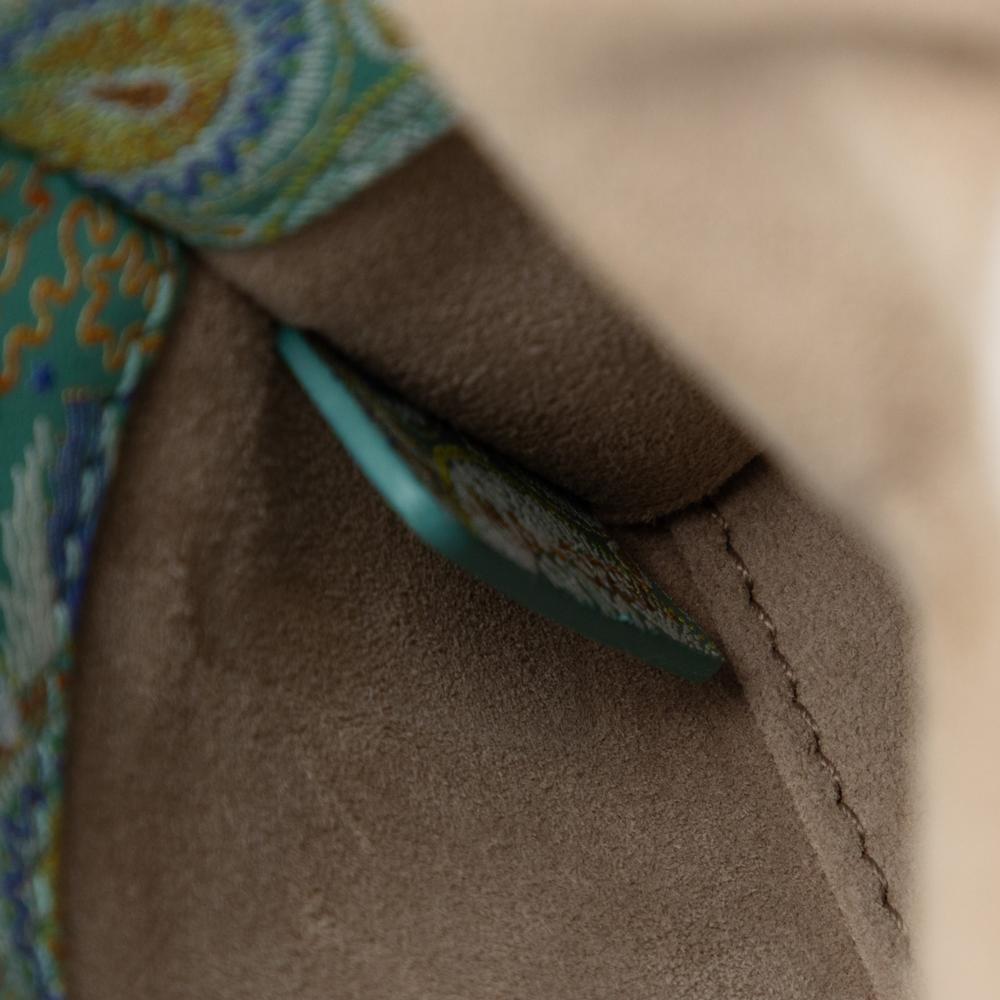 Christian Dior AB Dior Green Light Green Calf Leather Micro skin In Lights Lady Dior Italy