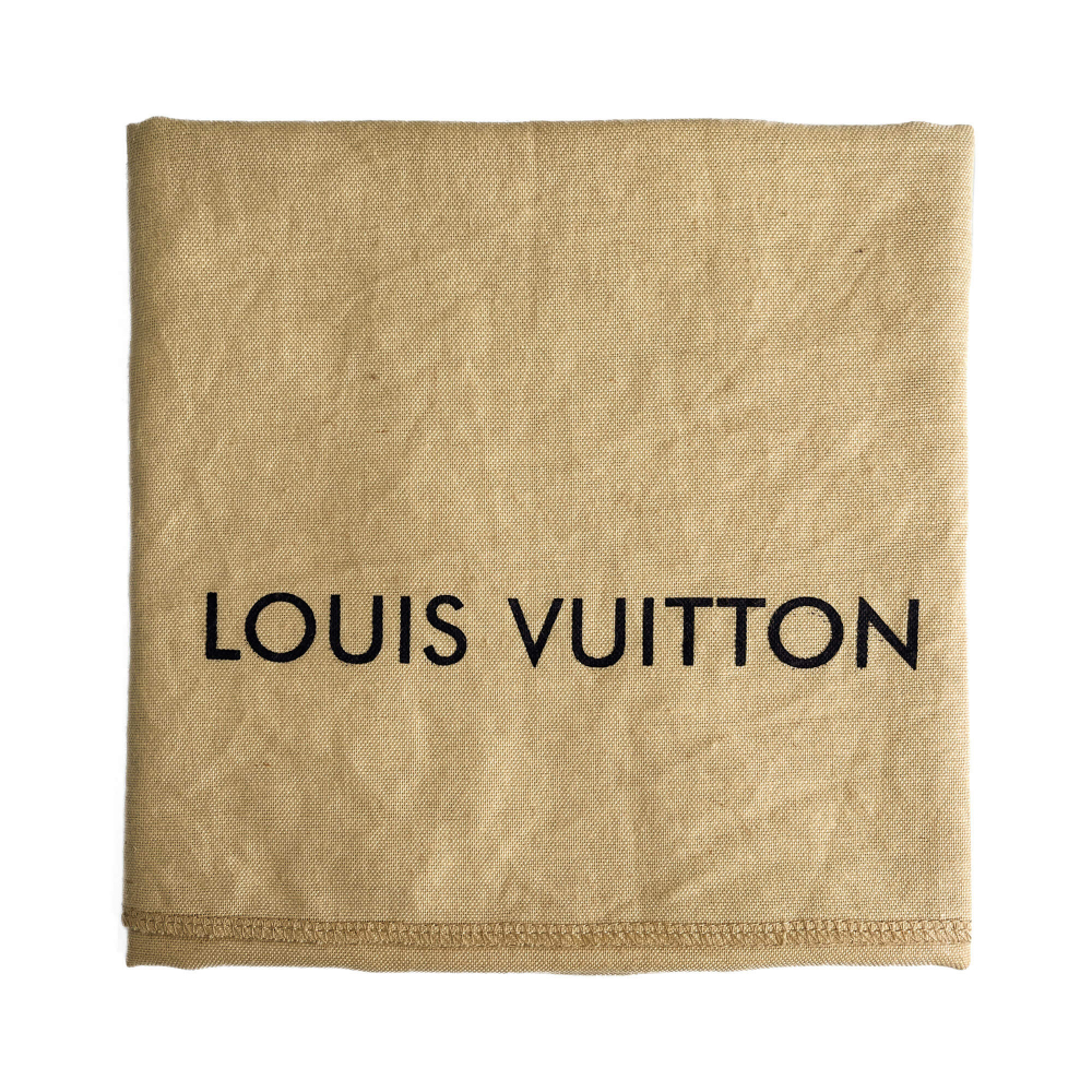 Louis Vuitton Girolata MM Canvas Tote Shoulder Bag Damier Azur