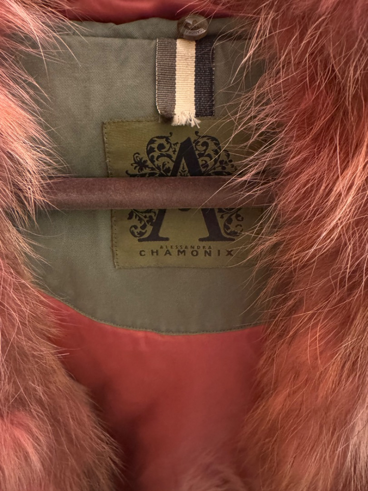 Alessandra Chamonix Mimi Silberfuchs Pelz Parka