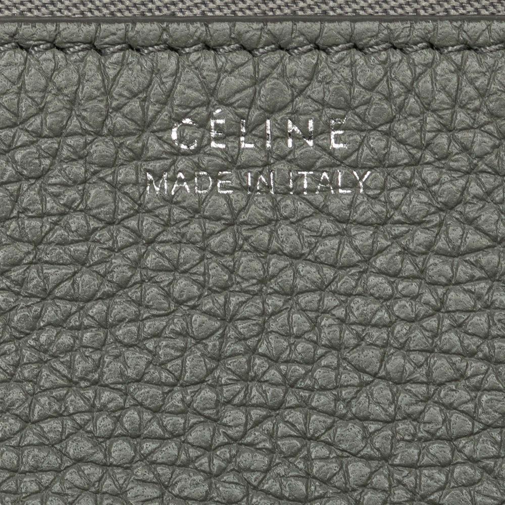 Celine B Celine Brown Beige Calf Leather Big Bag Bucket Italy