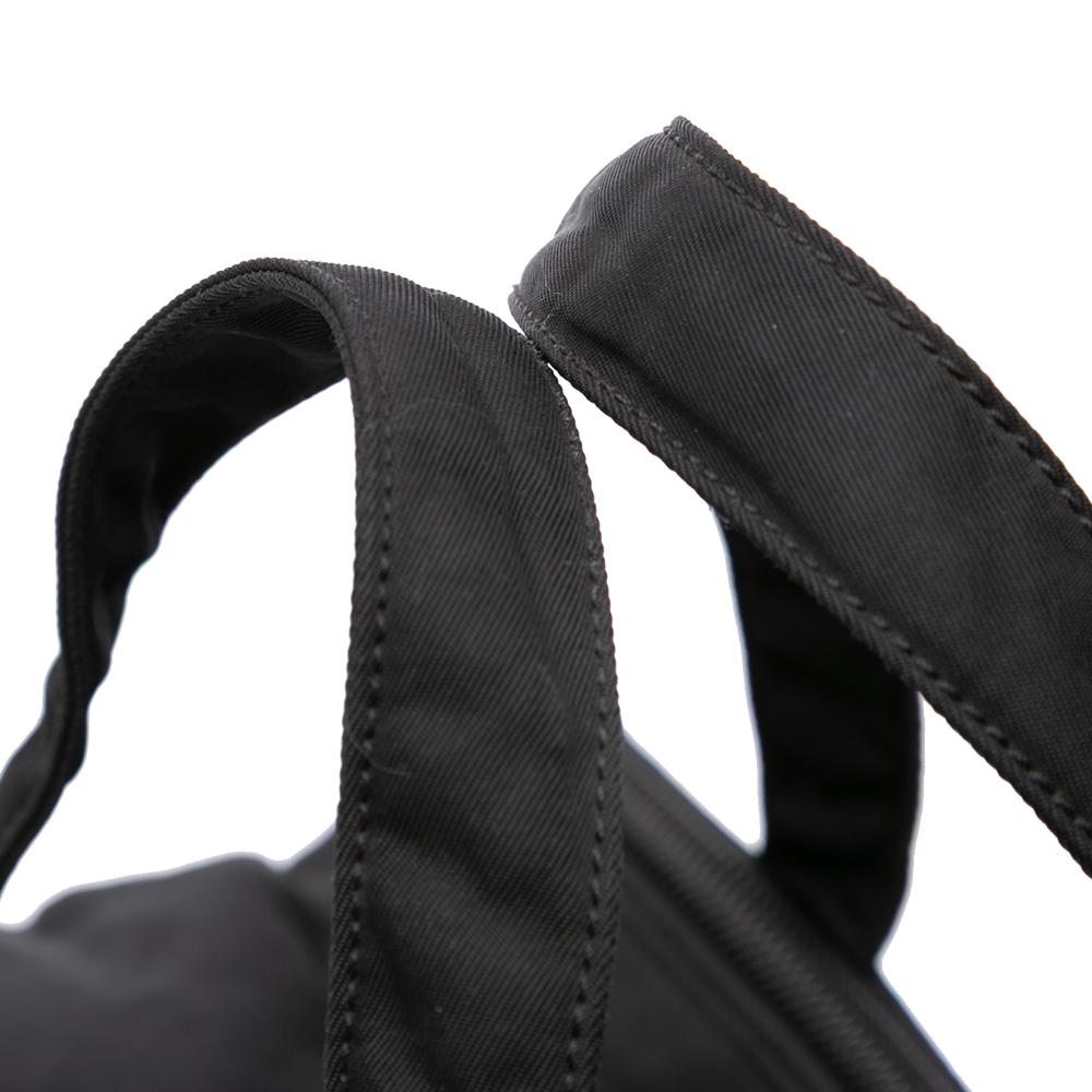 Prada B Prada Black Nylon Fabric Tessuto Handbag Italy