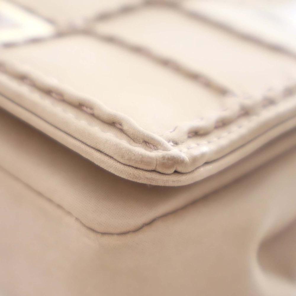 Chanel Brown Mini Reissue 2.55 Iridescent Lambskin Stitched Single Flap France