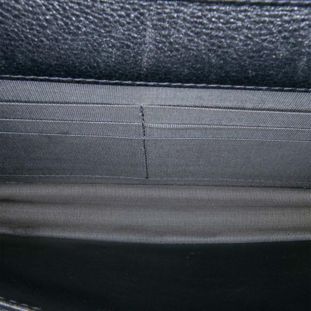 Chanel B Chanel Black Lambskin Leather Leather Quilted Lambskin Boy Wallet On Chain Italy