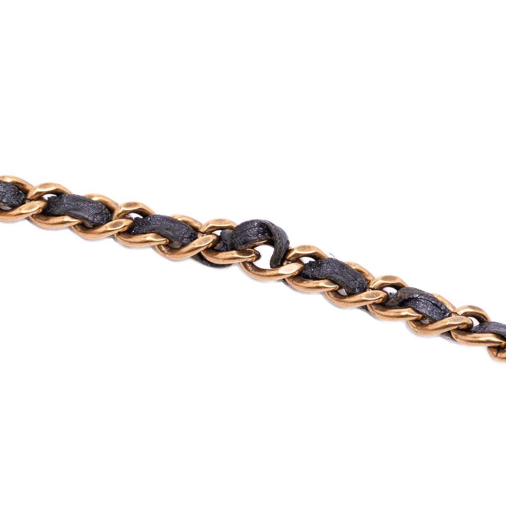 Chanel B Chanel Black Lambskin Leather Leather Quilted Lambskin Boy Wallet On Chain Italy