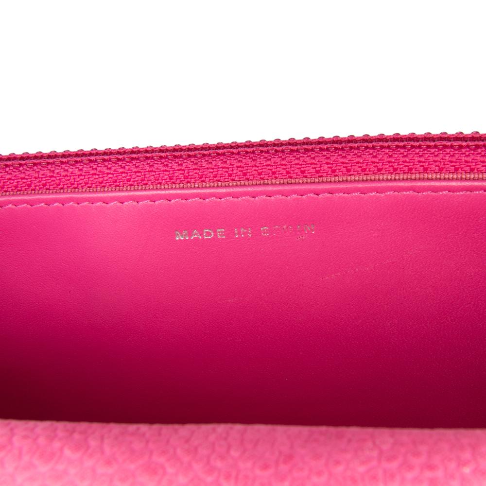 Chanel B Chanel Pink Caviar Leather Leather CC Caviar Wallet on Chain Spain