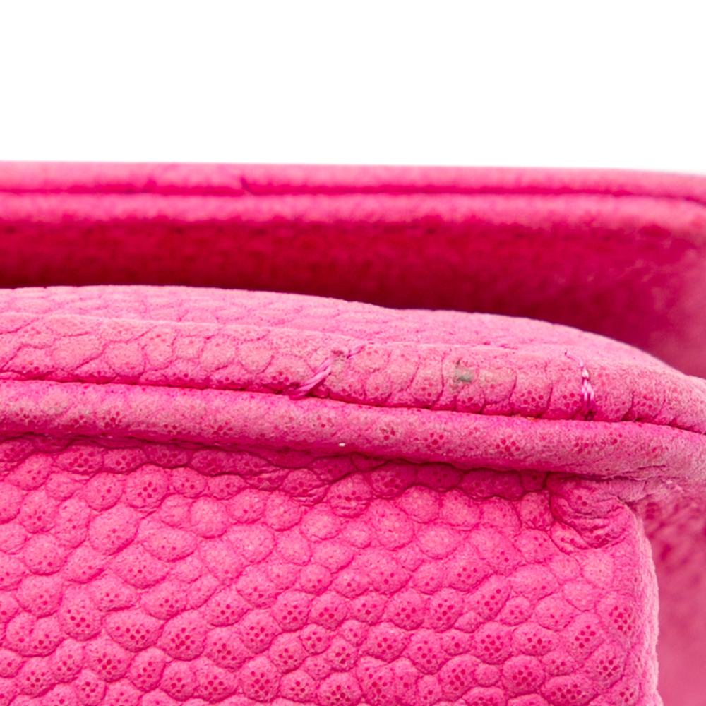 Chanel B Chanel Pink Caviar Leather Leather CC Caviar Wallet on Chain Spain