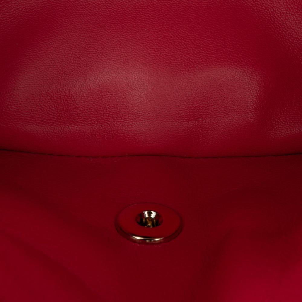 Chanel B Chanel Pink Blush Lambskin Leather Leather Medium Classic Chevron Lambskin Double Flap France