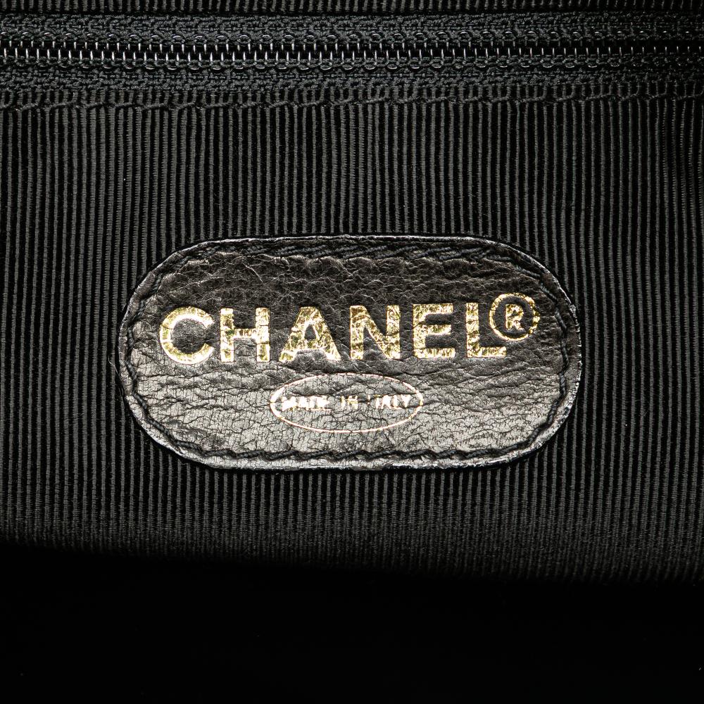 Chanel B Chanel Black Caviar Leather Leather Triple CC Caviar Shoulder Bag Italy