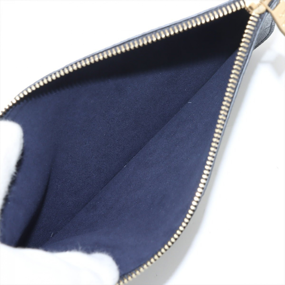 Louis Vuitton Neverfull Leather Empreinte Shopper Shoulder Bag Black