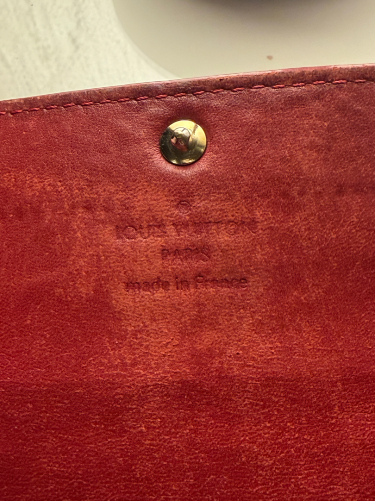 Louis Vuitton Monogram Sarah Vernis Wallet