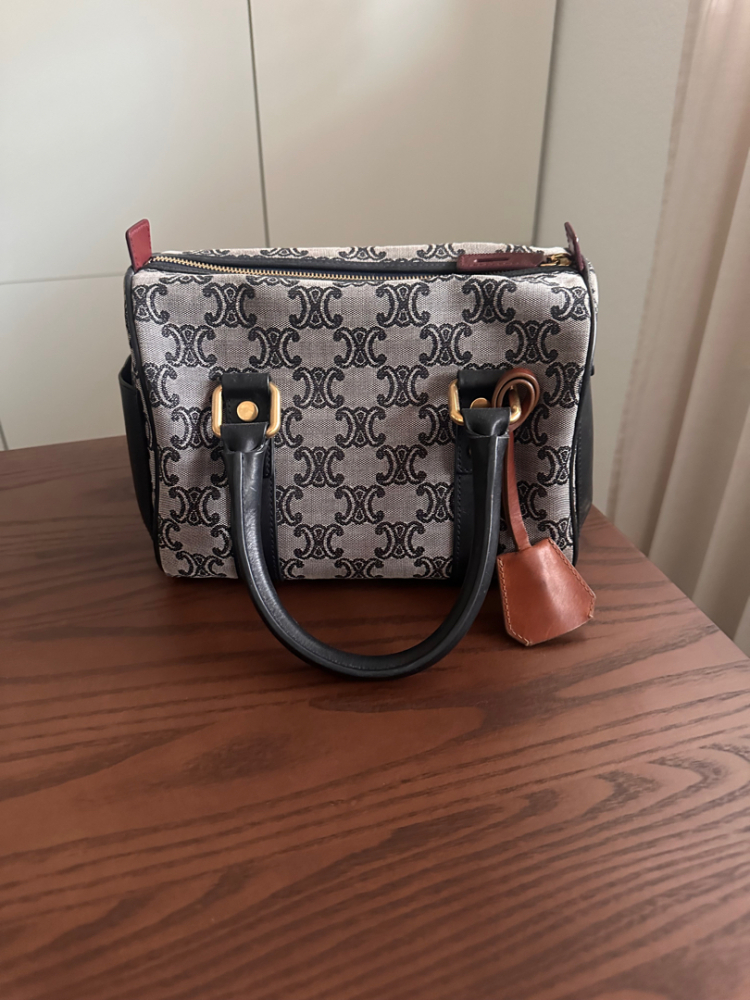 Celine Triomphe Small Boston Bag