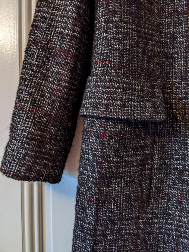 Comptoir Des Cotonniers Manteau en gros tweed 36