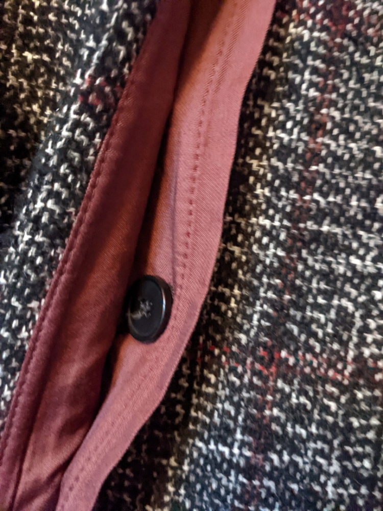 Comptoir Des Cotonniers Manteau en gros tweed 36