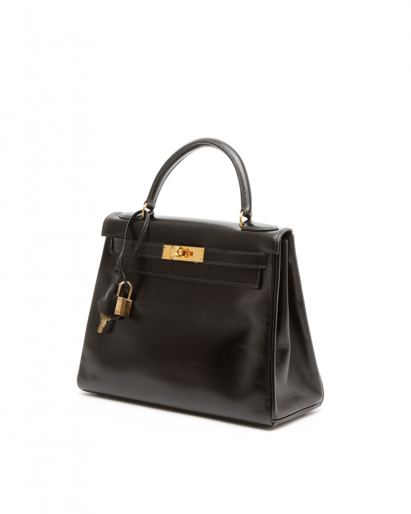Hermès Kelly Box 28 Retourne Bag