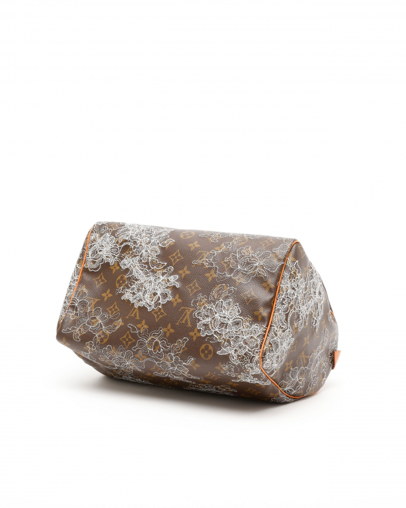 Louis Vuitton Monogram Limited Edition Dentelle Speedy 30 Bag