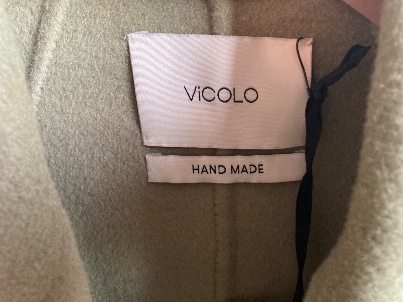 Vicolo Mintfarbener Mantel