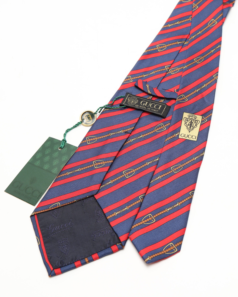 Gucci Horsebit Silk Tie