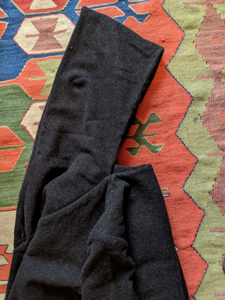 Cop.Copine Manteau en laine col-capuchon 40-42