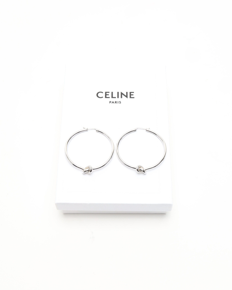 Celine Céline Large Knot Earrings