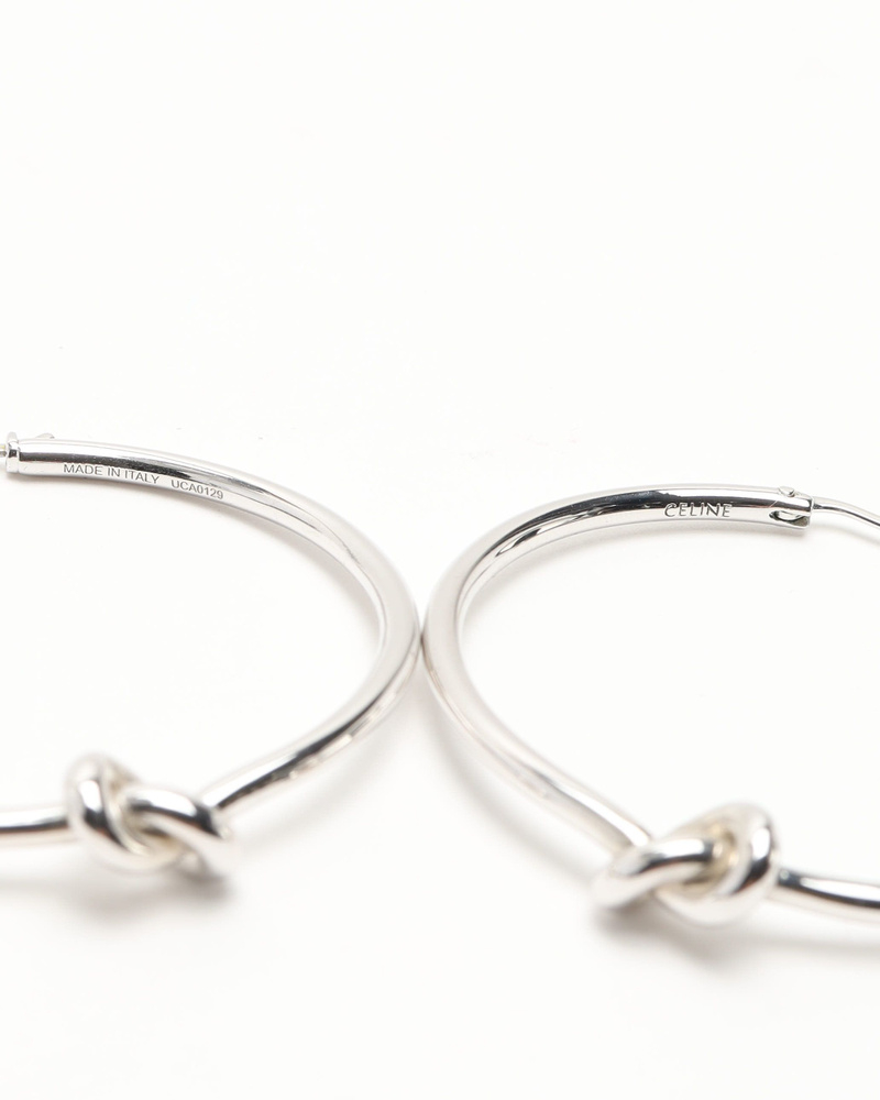 Celine Céline Large Knot Earrings