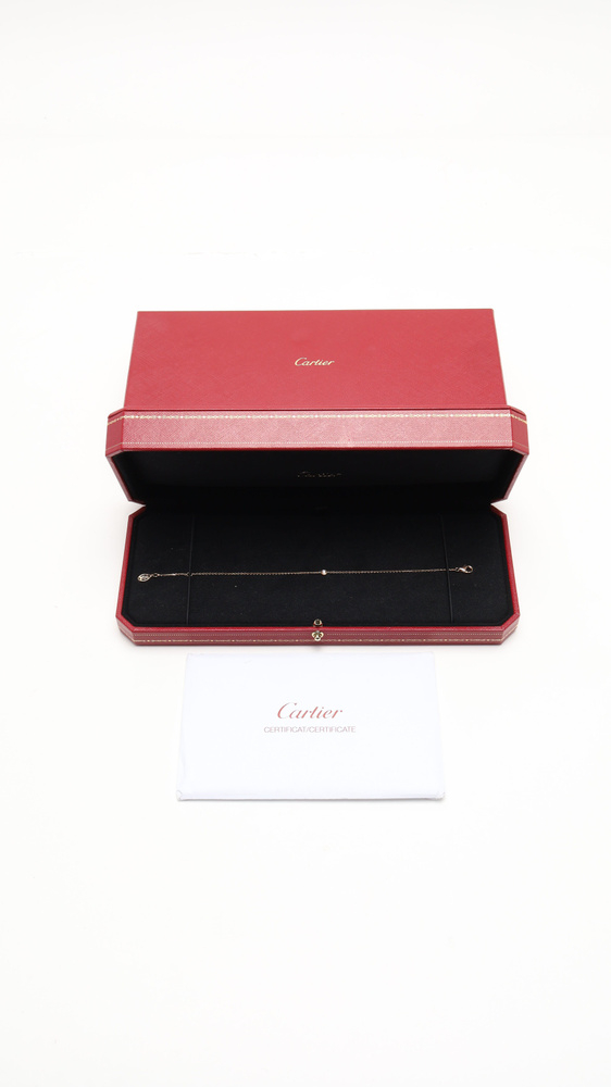 Cartier d'Amour Bracelet, Diamond, Mini Model, Full Set